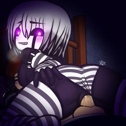 Rule 34 | bed, blush, cum, cum in pussy, five nights at freddy&#039;s, five nights at freddy&#039;s 2, five nights at freddy&#039;s 4, sharp teeth, teeth, the puppet (fnaf), video game, white hair