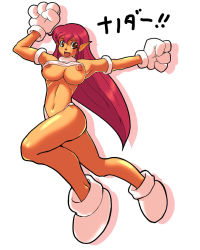 Rule 34 | blush, bobabo, breasts, galaxy fight, large breasts, nipples, pointy ears, roomi, smile, sunsoft