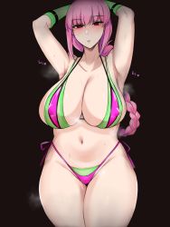 Rule 34 | armpits, arms up, erimiko, fate/grand order, fate (series), florence nightingale (fate), highres, pink hair