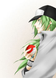 Rule 34 | 10s, 1boy, bad id, bad pixiv id, creatures (company), game freak, green eyes, green hair, hat, image sample, jewelry, kobashi shou, male focus, matching hair/eyes, n (pokemon), necklace, nintendo, open mouth, pixiv sample, poke ball, pokemon, pokemon bw, solo