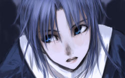 Rule 34 | 00s, 1girl, artist request, blue eyes, blue hair, ciel (tsukihime), habit, lips, matching hair/eyes, short hair, solo, source request, the law of contradiction, tsukihime