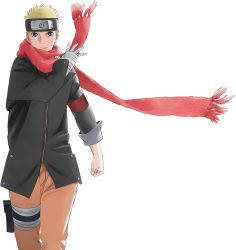 Rule 34 | 1boy, armband, bandages, blonde hair, blue eyes, headband, male focus, naruto: the last, naruto (series), official art, scarf, solo, spiked hair, transparent background, uzumaki naruto, whiskers