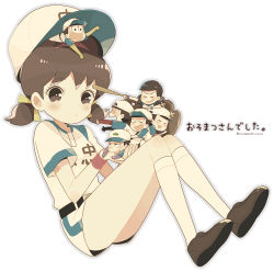 Rule 34 | 10s, 1girl, 6+boys, :3, :o, bad id, bad pixiv id, baseball bat, baseball cap, baseball glove, baseball uniform, belt, black eyes, black hair, blush, brothers, brown eyes, brown footwear, brown hair, chibi, closed eyes, clothes writing, eyebrows, full body, hair ribbon, hairband, happy, hat, heart, heart-shaped eyes, heart in mouth, hetero, highres, holding, hug, in palm, kneehighs, layered sleeves, long sleeves, looking at another, low twintails, lying, male harem, matsuno choromatsu, matsuno ichimatsu, matsuno jyushimatsu, matsuno karamatsu, matsuno osomatsu, matsuno todomatsu, mini person, miniboy, mochi730, multiple boys, on head, on stomach, osomatsu-kun, osomatsu-san, outstretched arm, person on head, ribbon, sextuplets, shoes, short over long sleeves, short sleeves, short twintails, shorts, siblings, sitting, smile, socks, sportswear, stitches, text focus, twintails, twitter username, white background, white socks, wristband, yowai totoko
