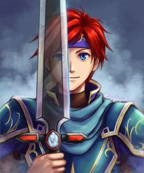 Rule 34 | 2boys, armor, blue eyes, cape, cosplay, durandal (fire emblem), eliwood (fire emblem), eliwood (fire emblem) (cosplay), fire emblem, fire emblem: the binding blade, fire emblem: the blazing blade, fire emblem heroes, headband, holding, holding weapon, looking at viewer, male focus, multiple boys, nintendo, official alternate costume, red hair, roy (fire emblem), short hair, smile, sword, weapon