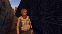 Rule 34 | 3d, blonde hair, heather mason, lowres, silent hill, standing, tagme, yellow eyes
