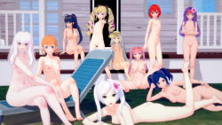 Rule 34 | 3d, 6+girls, annette fantine dominic, ass, barefoot, beach, beach chair, beach house, blonde hair, blue eyes, blue hair, bow, breasts, brown eyes, completely nude, cynthia (fire emblem), elise (fire emblem), feet, female focus, fire emblem, fire emblem: mystery of the emblem, fire emblem: radiant dawn, fire emblem: sacred stones, fire emblem: the sacred stones, fire emblem: three houses, fire emblem awakening, fire emblem fates, fire emblem heroes, fire emblem if, flower, green eyes, grey hair, hair bow, headband, hibiscus, hilda valentine goneril, intelligent systems, jewelry, jollyoldsoldier, koikatsu (medium), large breasts, leg up, long hair, lying, lying on ground, lysithea von ordelia, maria (fire emblem), medium breasts, multiple girls, navel, nintendo, nipples, nude, on chair, on ground, on stomach, orange hair, pink eyes, pink hair, ponytail, pubic hair, purple eyes, purple hair, pussy, red eyes, red hair, robin (female) (fire emblem), robin (fire emblem), sanaki kirsch altina, short hair, sitting, sitting on stairs, small breasts, smile, soles, stairs, standing, tana (fire emblem), tiara, toes, twintails, veronica (fire emblem), white hair, worried