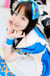 Rule 34 | apron, bow, character request, cosplay, hair bow, photo (medium), source request, suzumiya kirika