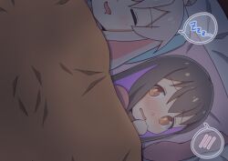 Rule 34 | 2girls, absurdres, black hair, blush, brown eyes, closed eyes, commentary request, drooling, grey hair, highres, long hair, microchip (artist), mouth drool, multicolored hair, multiple girls, nose blush, on bed, onii-chan wa oshimai!, oyama mahiro, oyama mihari, pillow, pink hair, purple hair, siblings, sisters, sleeping, spoken blush, two-tone hair, under covers, zzz