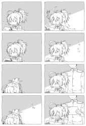 Rule 34 | 10s, 1boy, 4koma, admiral (kancolle), aoba (kancolle), comic, crying, crying with eyes open, greyscale, highres, kantai collection, monochrome, multiple 4koma, sawamura aoi, school uniform, serafuku, short ponytail, silent comic, tears, translation request, wiping tears, | |