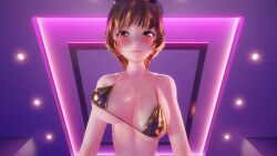 Rule 34 | 1girl, 3d, animated, audible internal cumshot, bikini, bouncing breasts, breasts, cleavage, cowgirl position, highres, indoors, large breasts, micro bikini, orgasm, pov, sex, sound, straddling, swimsuit, tagme, touhou, vaginal, video, yakumo ran