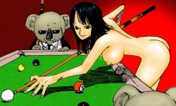 Rule 34 | breasts, nico robin, nipples, nude, nude filter, one piece, third-party edit