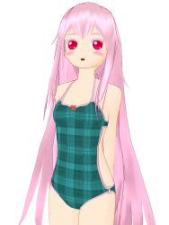 Rule 34 | 1girl, 3d, akebifrau, bare arms, bare shoulders, commentary request, hata no kokoro, long hair, pink eyes, pink hair, simple background, sleepwear, sleeveless, solo, touhou, white background