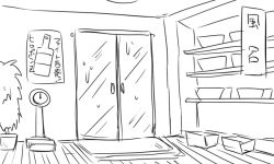 Rule 34 | 10s, comic, door, greyscale, kantai collection, monochrome, no humans, tonda, translation request, weighing scale