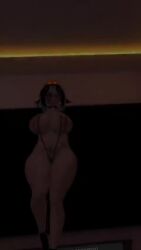 Rule 34 | 3d, animated, ass, breasts, large breasts, queen kilroy, tagme, thick thighs, thighs, video, vrchat