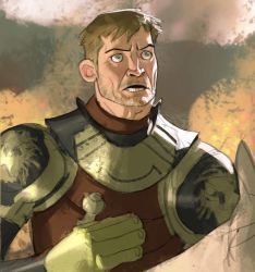 Rule 34 | a song of ice and fire, absurdres, armor, blonde hair, facial hair, game of thrones, highres, jaime lannister, prosthesis, prosthetic hand, ramon nunez