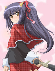 Rule 34 | cosplay, fujisaki nadeshiko, male focus, oni, ponytail, school uniform, serafuku, shugo chara!, solo, trap