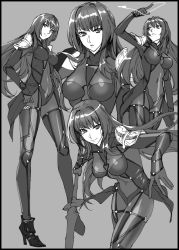 Rule 34 | 1girl, breasts, fate/grand order, fate (series), long hair, scathach (fate), type-moon