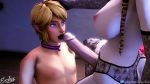 Rule 34 | 1boy, 1futa, 20s, 3d, animated, artist name, ass, bell, black thighhighs, blue eyes, bouncing, bouncing breasts, braid, breasts, brown hair, collar, cum, cum in mouth, cum in throat, cum on tongue, deepthroat, ejaculation, erection, eshu-chan, fellatio, futa with male, futanari, garter belt, hand on another&#039;s head, head out of frame, highres, holding, hyrule warriors, indoors, interior, kneeling, lace, lace-trimmed legwear, lace trim, large breasts, large penis, lingerie, link, logo, long hair, nintendo, nipples, oral, penis, penis grab, penis out, pointy ears, princess, princess zelda, short hair, sitting, source filmmaker (medium), spread legs, swallowing, tecmo, testicles, the legend of zelda, the legend of zelda: twilight princess, thighhighs, tongue, tongue out, topless, twitter username, uncensored, underwear, video, watermark, web address