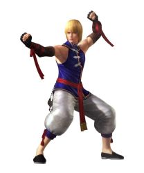 Rule 34 | 1boy, 3d, blonde hair, dead or alive, dead or alive 5, eliot (doa), fighting stance, male focus, official art, solo, tecmo
