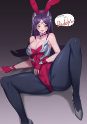 Rule 34 | 1girl, animal ears, breasts, high heels, highres, irelia, league of legends, leotard, long hair, playboy bunny, thick thighs, thighs