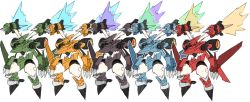 Rule 34 | claws, digimon, horn, original, simple background, white background, wings