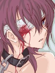 Rule 34 | 00s, bandages, blood, chain, collar, loveless, lowres, sagan natsuo
