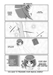 Rule 34 | + +, 00s, 1girl, :d, blush, book, comic, greyscale, hair ornament, happy, hard-translated, lying, lyrical nanoha, mahou shoujo lyrical nanoha, mahou shoujo lyrical nanoha a&#039;s, mikage takashi, monochrome, nude, on back, open mouth, smile, sparkle, sparkling eyes, third-party edit, translated, x hair ornament, yagami hayate