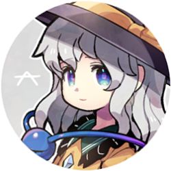 Rule 34 | 1girl, black hat, blue eyes, border, child, closed mouth, female focus, flat chest, frilled shirt, frills, from side, grey background, grey hair, happy, hat, hat ribbon, icon (computing), komeiji koishi, long hair, looking at viewer, lotosu, lowres, orange ribbon, orange shirt, outline, portrait, ribbon, shirt, sidelocks, simple background, smile, solo, third eye, touhou, upper body, white border, white outline