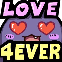 Rule 34 | :3, :d, blush stickers, english text, fang, heart, heart-shaped eyes, hololive, hololive english, ninomae ina&#039;nis (artist), no humans, official art, open mouth, simple background, smile, takodachi (ninomae ina&#039;nis), transparent background, virtual youtuber
