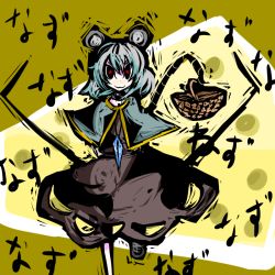 Rule 34 | + +, 1girl, animal ears, bad id, bad pixiv id, basket, cheese, dowsing rod, f7(eiki), female focus, food, jewelry, mouse ears, nazrin, necklace, solo, star (symbol), tail, touhou