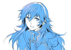 Rule 34 | 1girl, blue eyes, blue hair, fire emblem, fire emblem awakening, iwatsuki, long hair, looking at viewer, lucina (fire emblem), nintendo, smile, solo, tiara