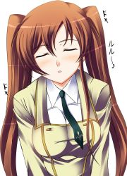 Rule 34 | 00s, code geass, closed eyes, highres, kuronezumi, shirley fenette, solo, twintails