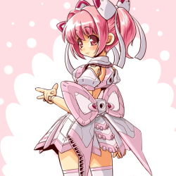 Rule 34 | 10s, bad id, bad pixiv id, busou shinki, dd (ijigendd), doll joints, joints, pink hair, red eyes, ribbon, schmetterling, schmetterling marie, solo, thighhighs, twintails