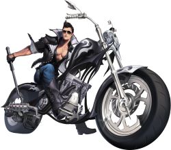 Rule 34 | 1boy, aviator sunglasses, black gloves, boots, brown hair, chaos online, chaps, full body, gloves, highres, jacket, kanzel (chaos online), looking at viewer, love cacao, male focus, motor vehicle, motorcycle, official art, open clothes, open jacket, short hair, solo, sunglasses, transparent background, vehicle