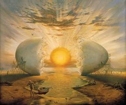 Rule 34 | 6+others, architecture, bird, blue sky, boat, broken egg, cloud, commentary request, day, egg, egg yolk, eggshell, fantasy, hatching, inle in error, light rays, lowres, mud, multiple others, nature, original, outdoors, pond, scenery, sky, still life, sunbeam, sunlight, water, watercraft