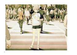 Rule 34 | 1girl, copyright request, crosswalk, highres, shorts, solo focus, tagme, tanaka tatsuyuki