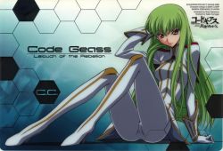 Rule 34 | 00s, 1girl, c.c., code geass, highres, scan, solo, thighs