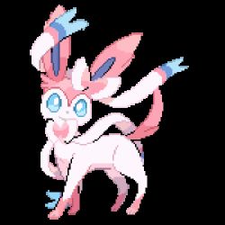 Rule 34 | 10s, animated, animated gif, artist request, creatures (company), game freak, gen 6 pokemon, lowres, nintendo, no humans, pokemon, pokemon (creature), pokemon xy, solo, sylveon