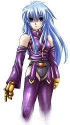 Rule 34 | 1girl, detached sleeves, gloves, kula diamond, long hair, snk, solo, the king of fighters