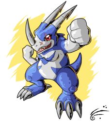 Rule 34 | claws, digimon, digimon (creature), dragon, highres, looking at viewer, solo, v-dramon