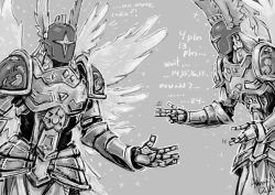 Rule 34 | 1boy, angel, angel boy, armor, digimon, digimon (creature), full armor, seraphimon, wings