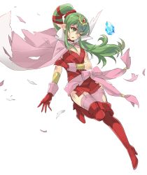 Rule 34 | 1girl, blush, breasts, cape, dress, fire emblem, fire emblem: mystery of the emblem, fire emblem awakening, fire emblem heroes, full body, gloves, green eyes, green hair, hair ribbon, highres, injury, jewelry, long hair, nintendo, official art, one eye closed, open mouth, pointy ears, ponytail, ribbon, ryona, simple background, stone, tiki (adult) (fire emblem), tiki (fire emblem), torn clothes, transparent background