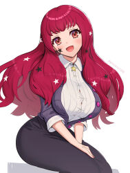 Rule 34 | 1girl, absurdres, alternate costume, breasts, fire emblem, fire emblem engage, gonzarez, highres, large breasts, nintendo, red eyes, red hair, solo, yunaka (fire emblem)