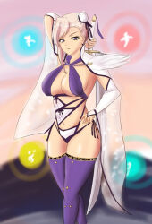 Rule 34 | 1girl, alternate costume, fate/grand order, fate (series), miyamoto musashi (fate), miyamoto musashi (fate/grand order), miyamoto musashi (swimsuit berserker) (fate), miyamoto musashi (swimsuit berserker) (third ascension) (fate), official alternate costume, sword, tagme, weapon, white hair