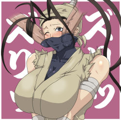 Rule 34 | 1girl, antenna hair, bandana, black eyes, black hair, blue eyes, blush, breasts squeezed together, breasts, capcom, cleavage, disembodied penis, facejob, fellatio, forced, greco roman (spiral brain), hairjob, huge breasts, ibuki (street fighter), large breasts, long hair, mask, mouth mask, multiple penises, ninja, one eye closed, oral, penis, penis on face, penis under another&#039;s clothes, ponytail, solo focus, street fighter, street fighter iii (series), sweat, uncensored, v arms, wince, wink