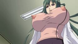 Rule 34 | breasts, highres, huge breasts, large breasts, misuzu yukiko, nipple slip, nipples, shion (ova), shion ~zankoku na mahou no tenshi~