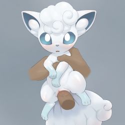 Rule 34 | 1girl, alolan form, alolan vulpix, animal ears, animal hands, bestiality, blue sclera, blush, clitoral hood, colored sclera, creatures (company), disembodied hand, disembodied penis, erection, fox ears, full body, game freak, gen 7 pokemon, hetero, highres, interspecies, looking at viewer, looking up, monster, nintendo, open mouth, penis, pokemon, pokemon (creature), pokephilia, pussy, sex, solo, spread legs, tail, uncensored, vaginal, white eyes, youjo modoki