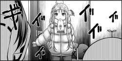 Rule 34 | 1boy, 1koma, 2girls, admiral (kancolle), aoki hagane no arpeggio, beanie, cart, coat, comic, crossover, door, greyscale, hat, jacket, kaname aomame, kantai collection, kongou (aoki hagane no arpeggio), kongou (kancolle), long hair, monochrome, multiple girls, name connection, pantyhose, pout, scarf, sidelocks, symbol, winter clothes, winter coat