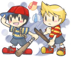 Rule 34 | lowres, lucas (mother 3), mother (game), mother 2, mother 3, ness (mother 2), nintendo, tagme