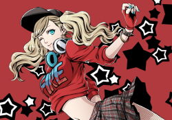 Rule 34 | blonde hair, blue eyes, persona, persona 5, persona 5: dancing star night, persona dancing, tagme, takamaki anne, twintails